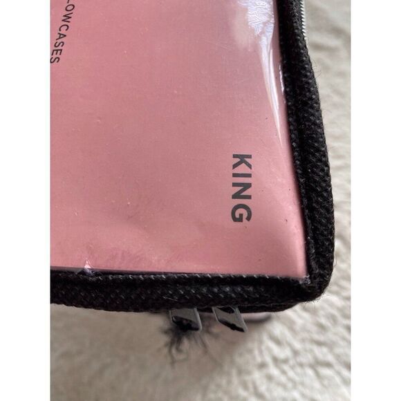 6 Piece Juicy Couture CHERRIES Cherry Argyle Pink Sheet Set King Size NEW - Picture 7 of 15